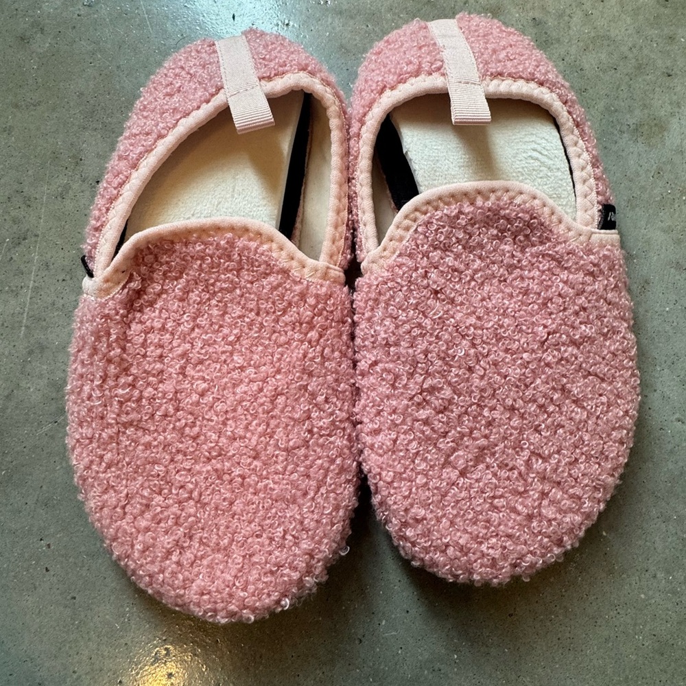 Soft Pink Kids Slippers